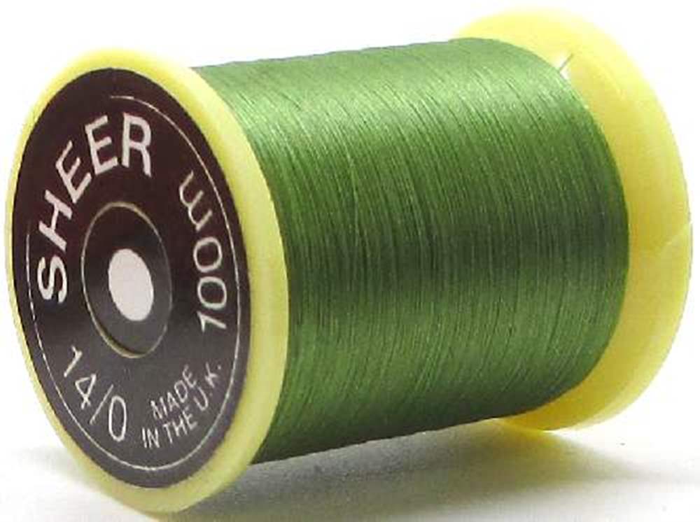 Veniard Gordon Griffiths Sheer 14/0 Green Fly Tying Threads