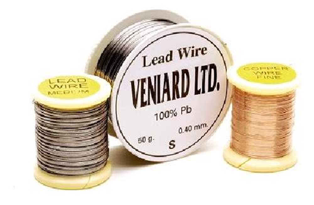 Veniard Lead Wire Extra Fine 0.4mm Bulk 50G Fly Tying Materials