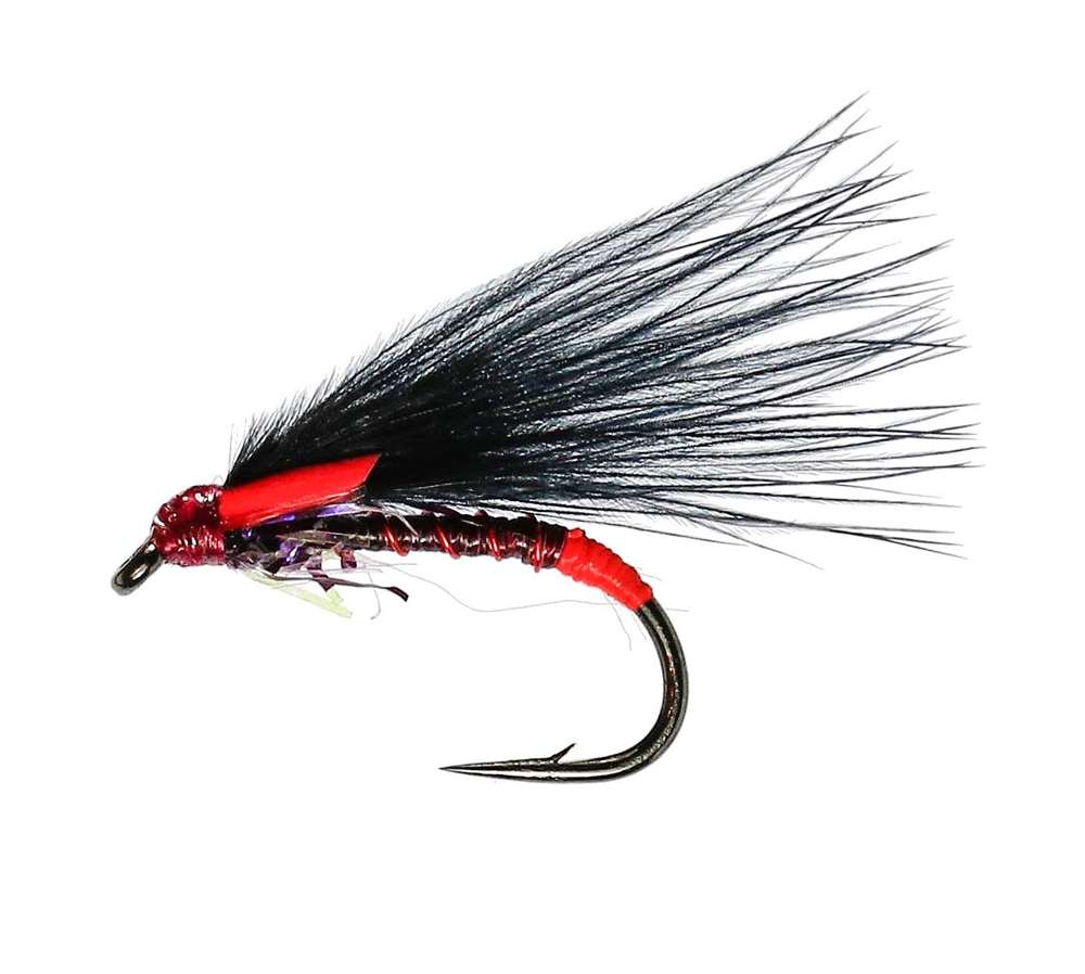 Caledonia Flies Claret Cormorant #10 Fishing Fly Barbed Lure or Streamer Fly