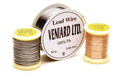 Veniard Lead Wire Medium 0.6mm Bulk 50G Fly Tying Materials