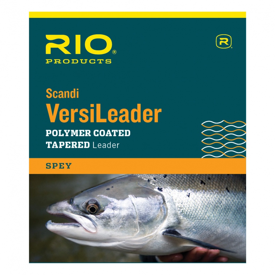 Rio Products Spey Versileader 6Ft Black / Black Loop Sink 7 Ips Fly Fishing Leader (Length 6ft / 1.9m)