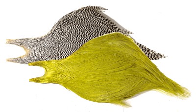 Veniard Premium Cock Feather Cape (Neck) Claret Fly Tying Materials