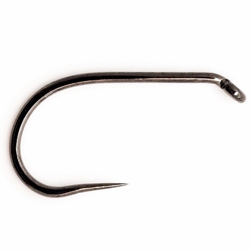 Fario Barbless Fbl 302 Short Shank Hook Black (Pack Of 100) Size 8 Trout  Fly Tying Hooks