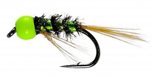 Hot Colour Beadhead Nymph Flies