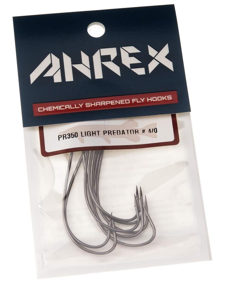 Ahrex PR350 Light Predator Hooks: Barbed #4/0