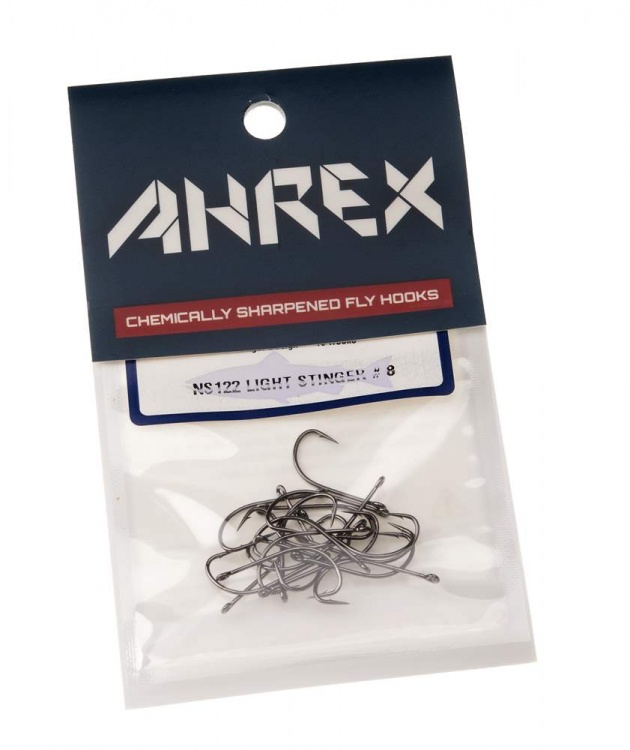 Ahrex Ns122 Light Stinger #6 Fly Tying Hooks