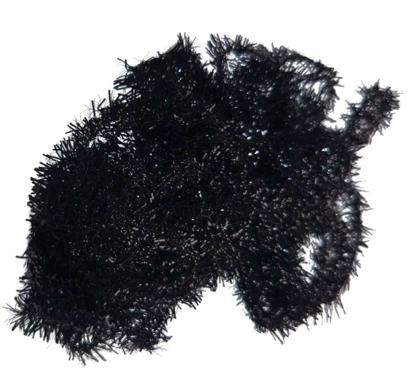 8mm Competition Chenille Midnight Black