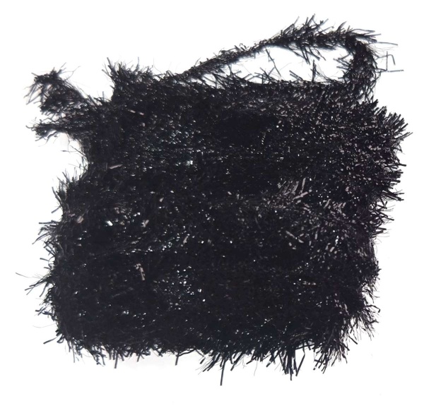 15mm Competition Chenille Midnight Black