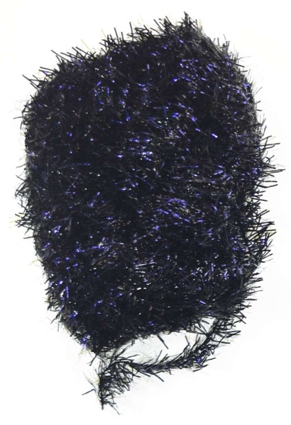 15mm Competition UV Chenille Midnight Black