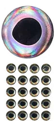 3mm 3D Epoxy Eyes Pearl