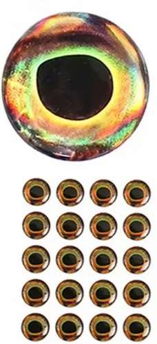 Semperfli 3mm 3D Epoxy Eyes Sunburst