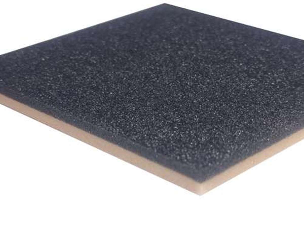 Double Decker Foam Medium (7mm) Black & Dun