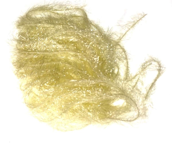 15mm Hackle Chenille Cream