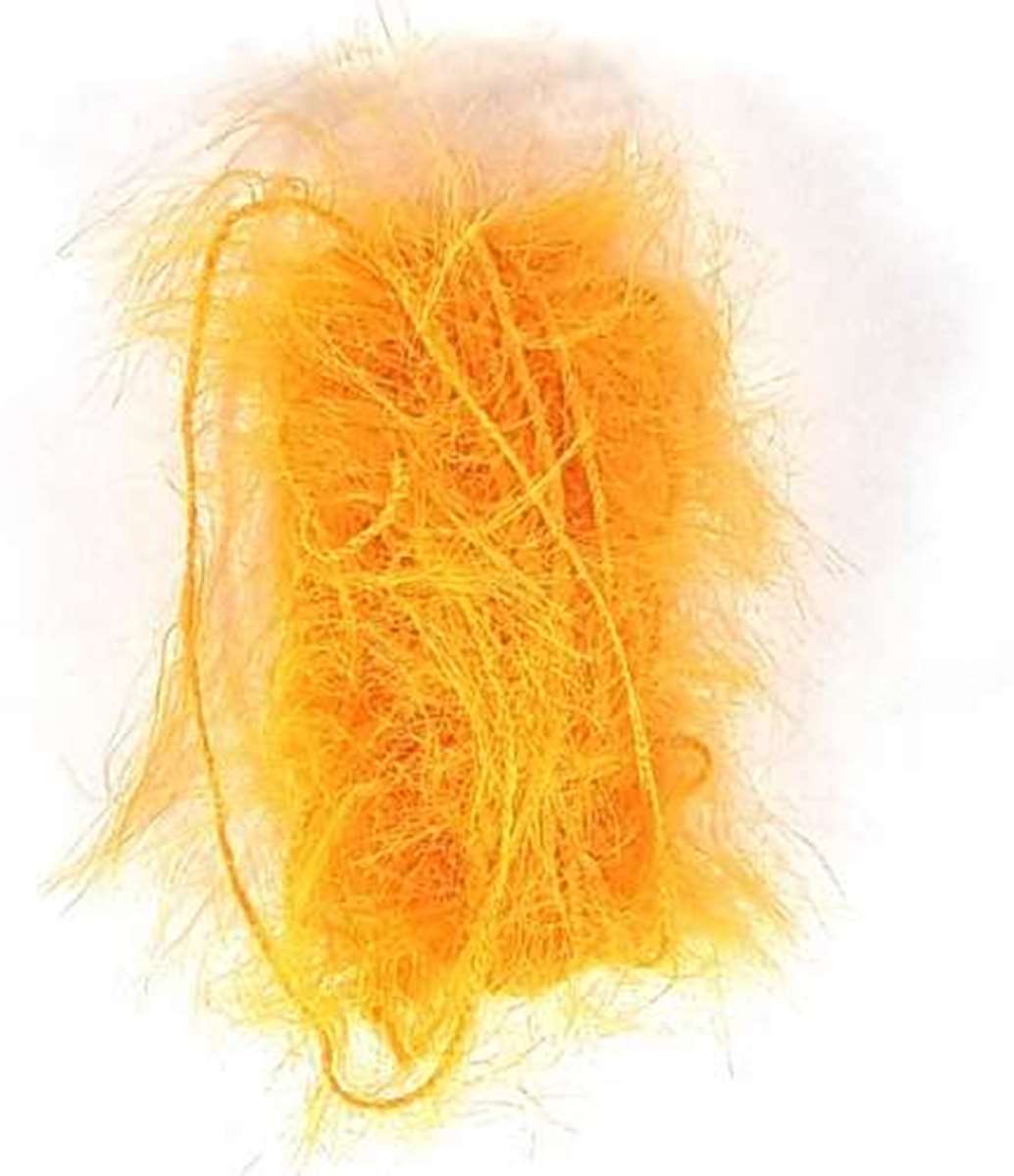 Synthetic Marabou 20mm Tangerine