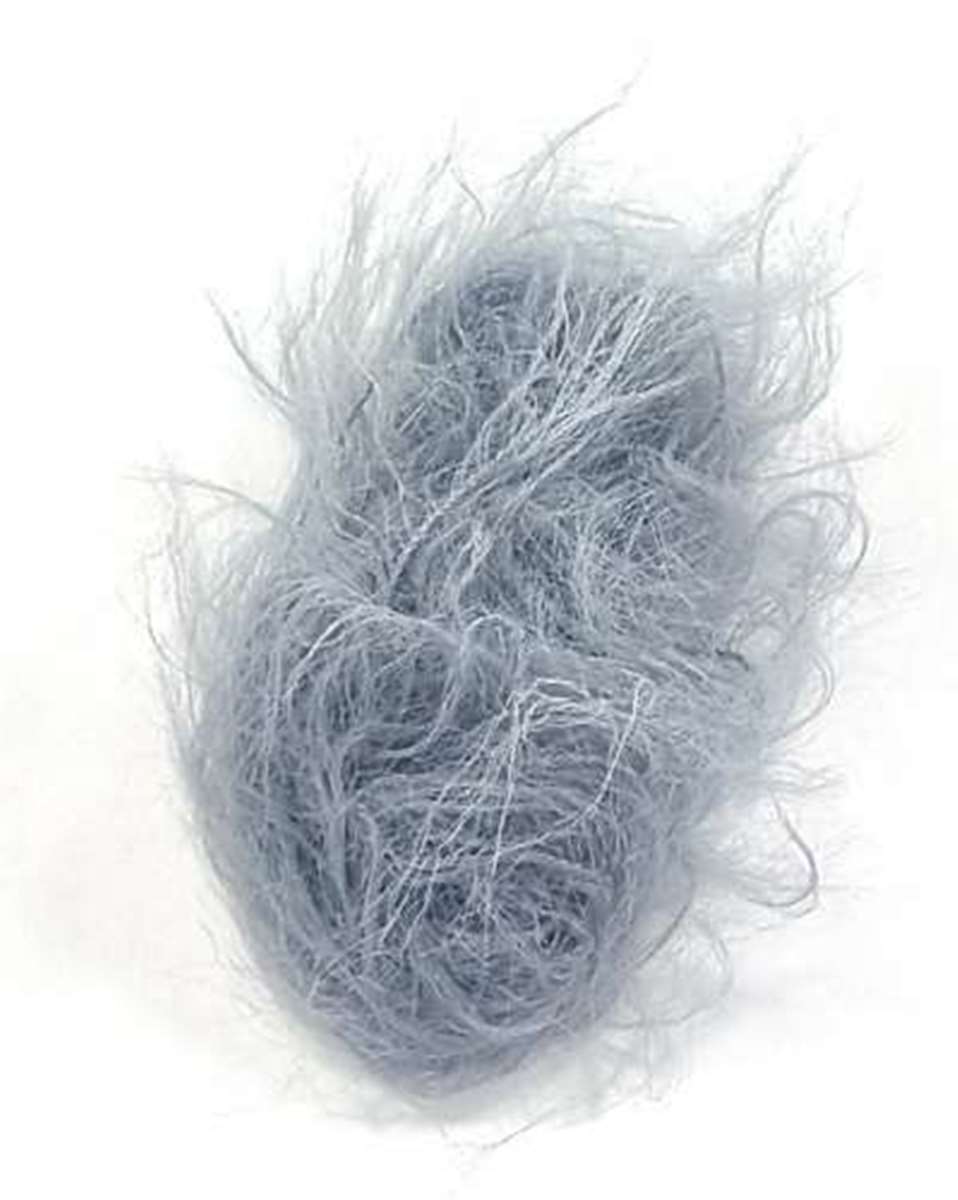 Synthetic King Marabou 40mm Dark Gray