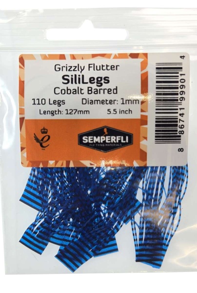 SiliLegs Grizzly Cobalt Barred