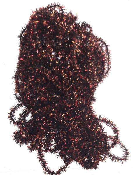 Synthetic Peacock Herl 1mm Micro Bronze