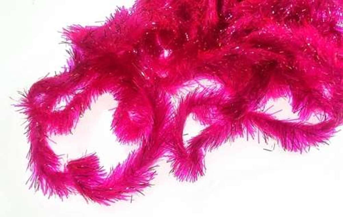 Copper Tinsel Fleck 15mm Large Fl Pink