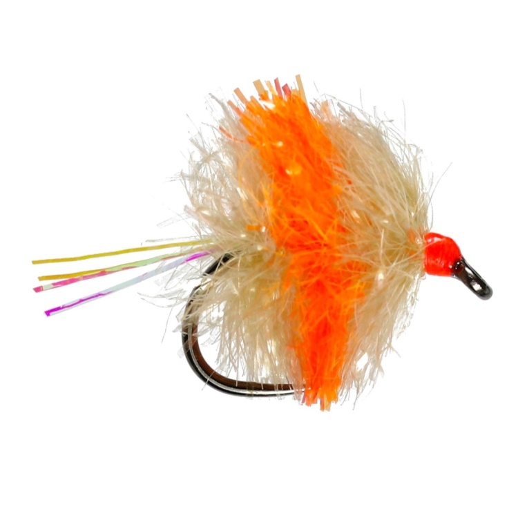 Caledonia Flies Blob Custard Cream Barbless #10 Fishing Fly