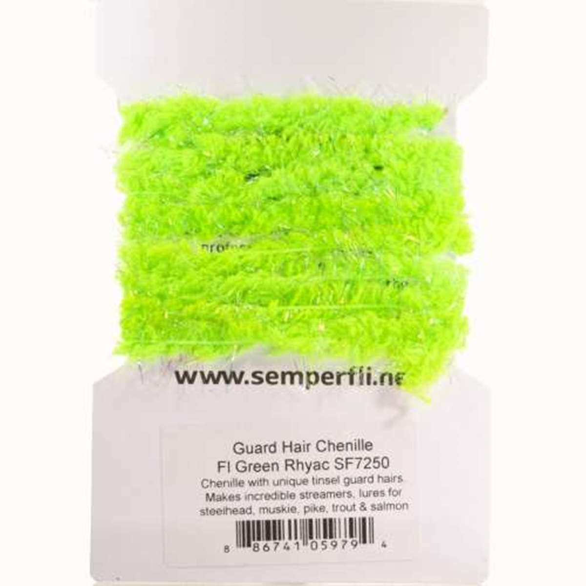 Guard Hair Chenille Fl Green Rhyac