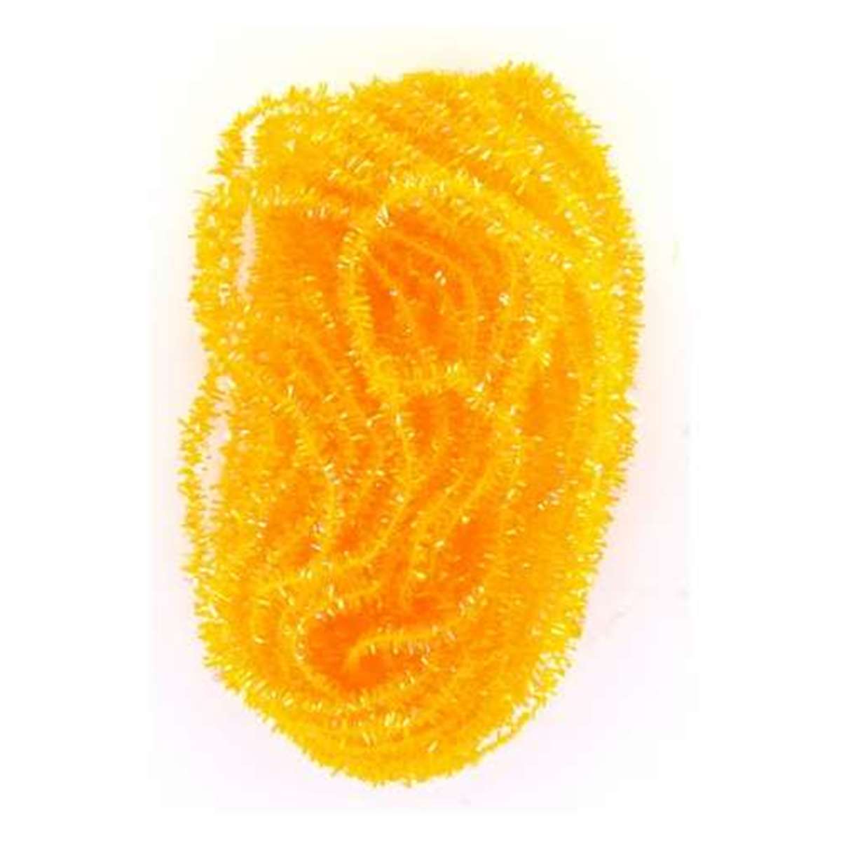 Pearl Chenille 1mm Fl Orange