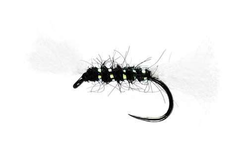 Ultimate Dry Fly Black Nickel Barbless S18
