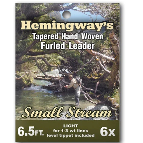 Hemingway's Furled Leader Traditional 5x