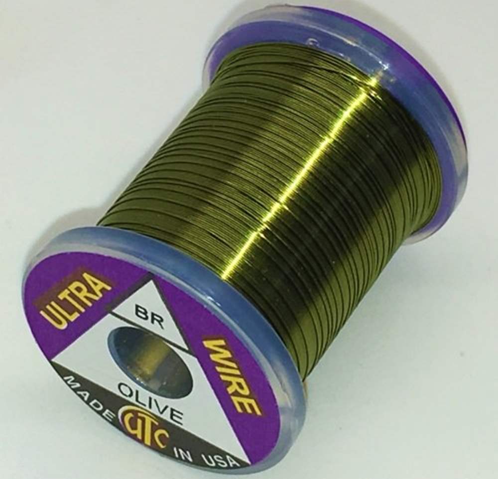 Utc Ultra Wire Olive Fly Tying Materials