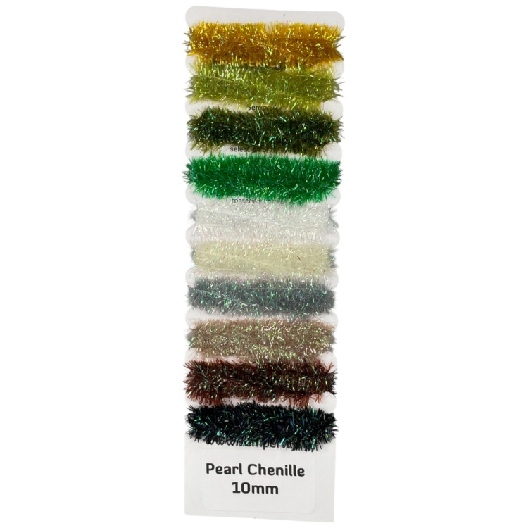 Semperfli Pearl Chenille 10mm Multicards Natural Colours