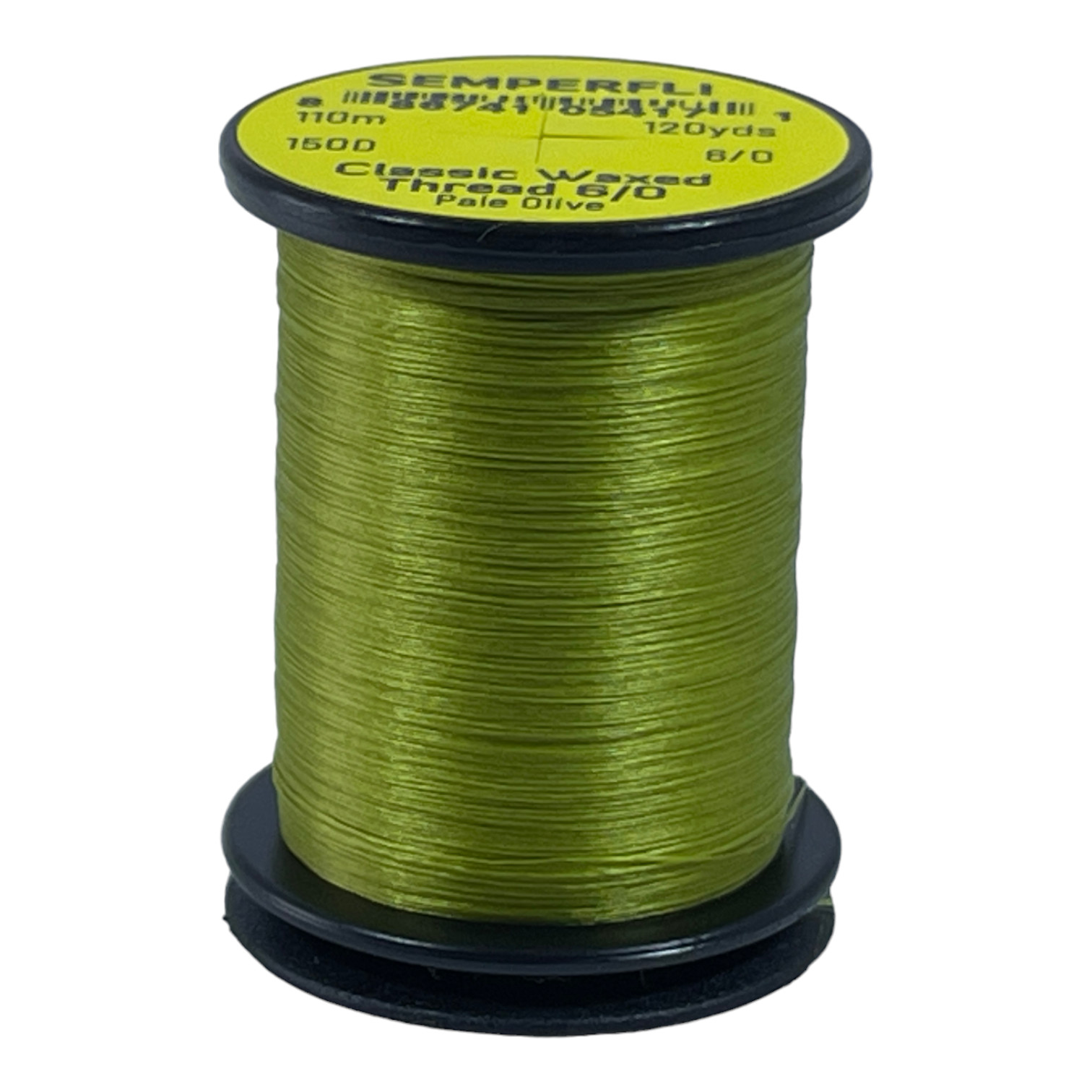 Semperfli Classic Waxed Thread 6/0 110m (120 Yards) Pale Olive