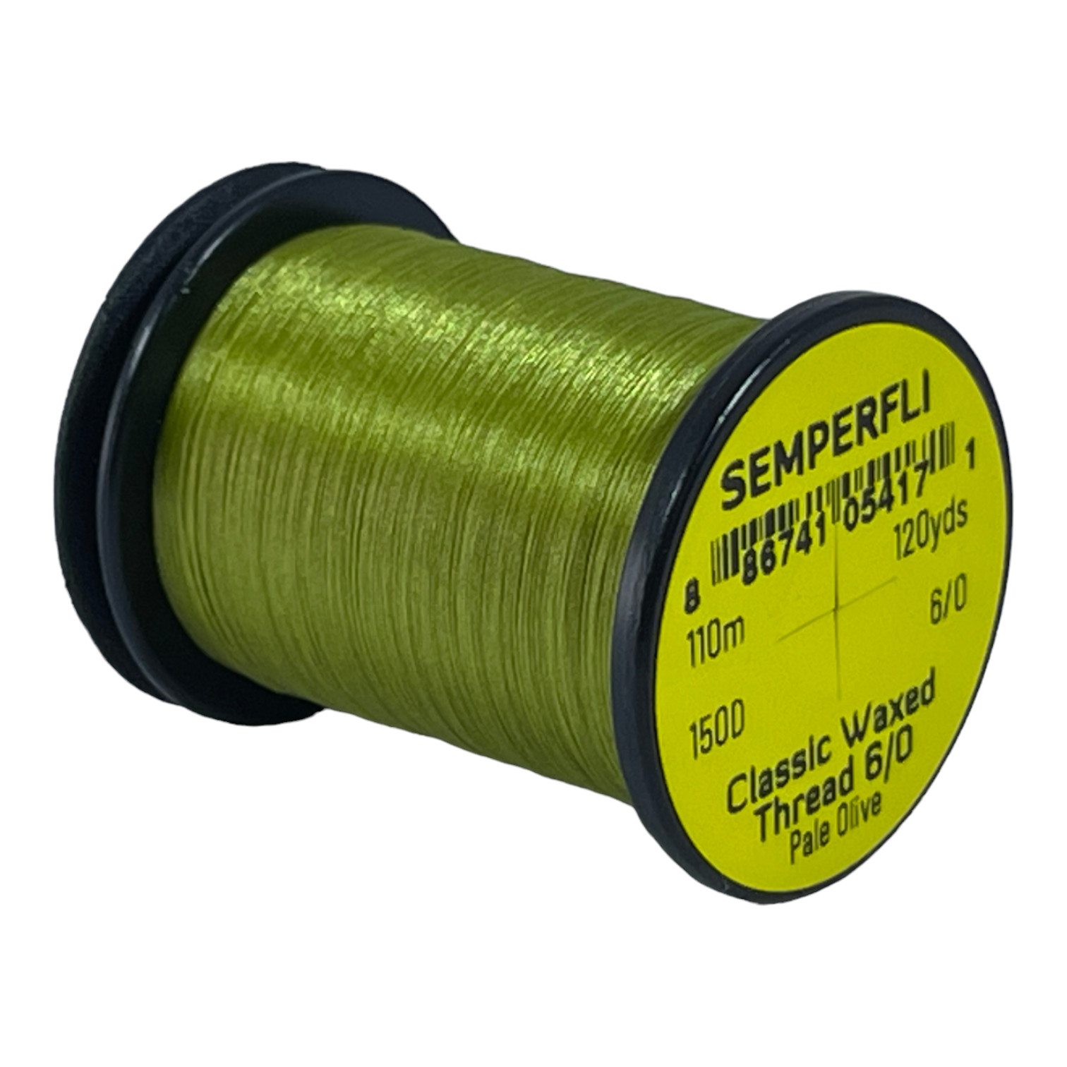 Semperfli Classic Waxed Thread 6/0 110m (120 Yards) Pale Olive