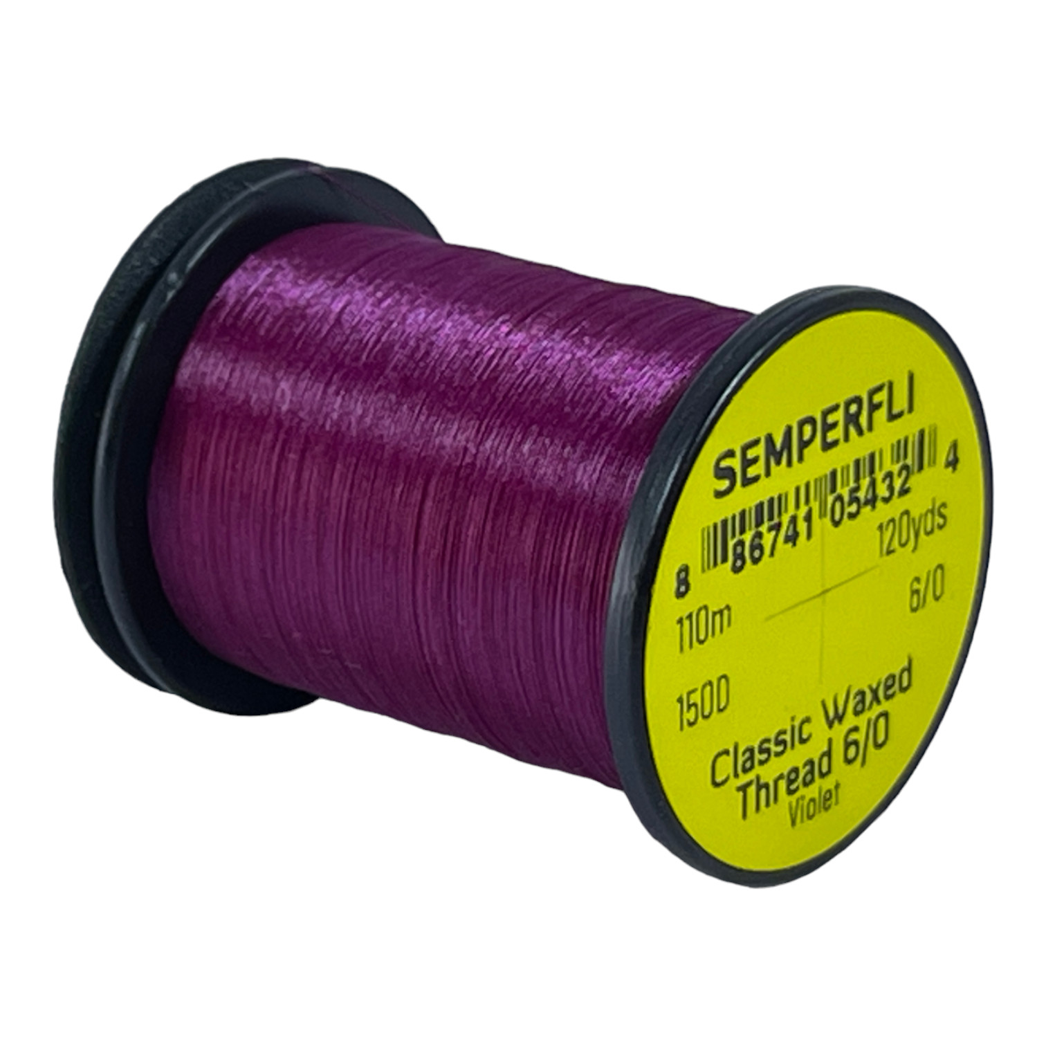 Semperfli Classic Waxed Thread 6/0 110m (120 Yards) Violet