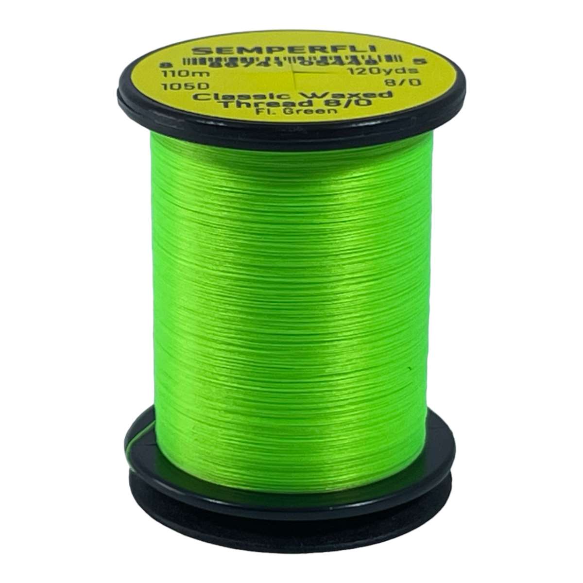 Classic Waxed Thread 8/0 110m (120 Yards) Fl Green