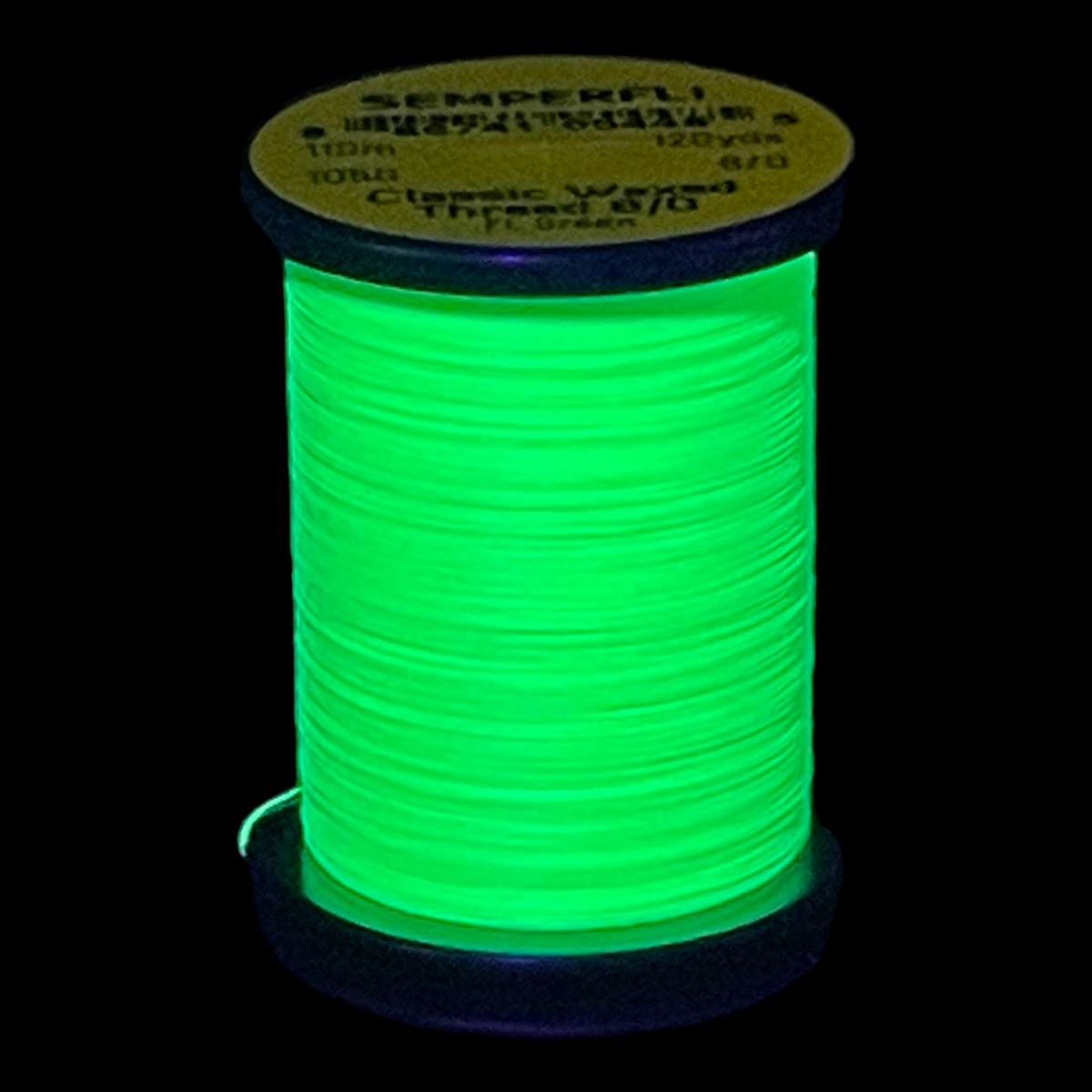 Classic Waxed Thread 8/0 110m (120 Yards) Fl Green