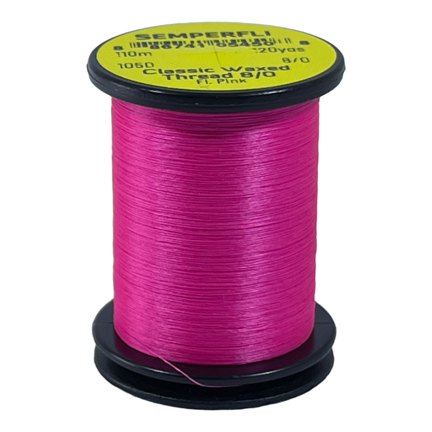 Classic Waxed Thread 8/0 110m (120 Yards) Fl Pink