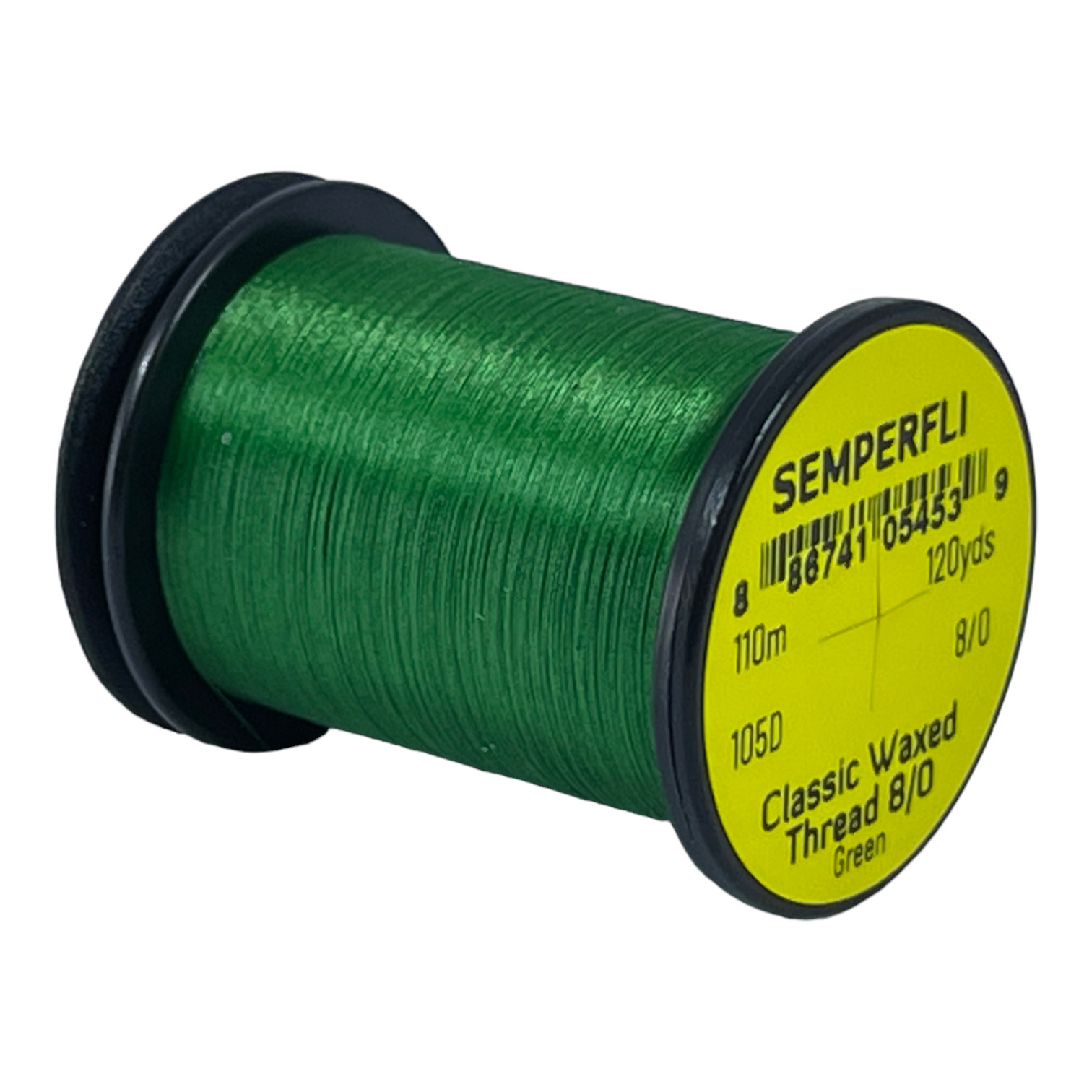 Semperfli Classic Waxed Thread 8/0 110m (120 Yards) Green