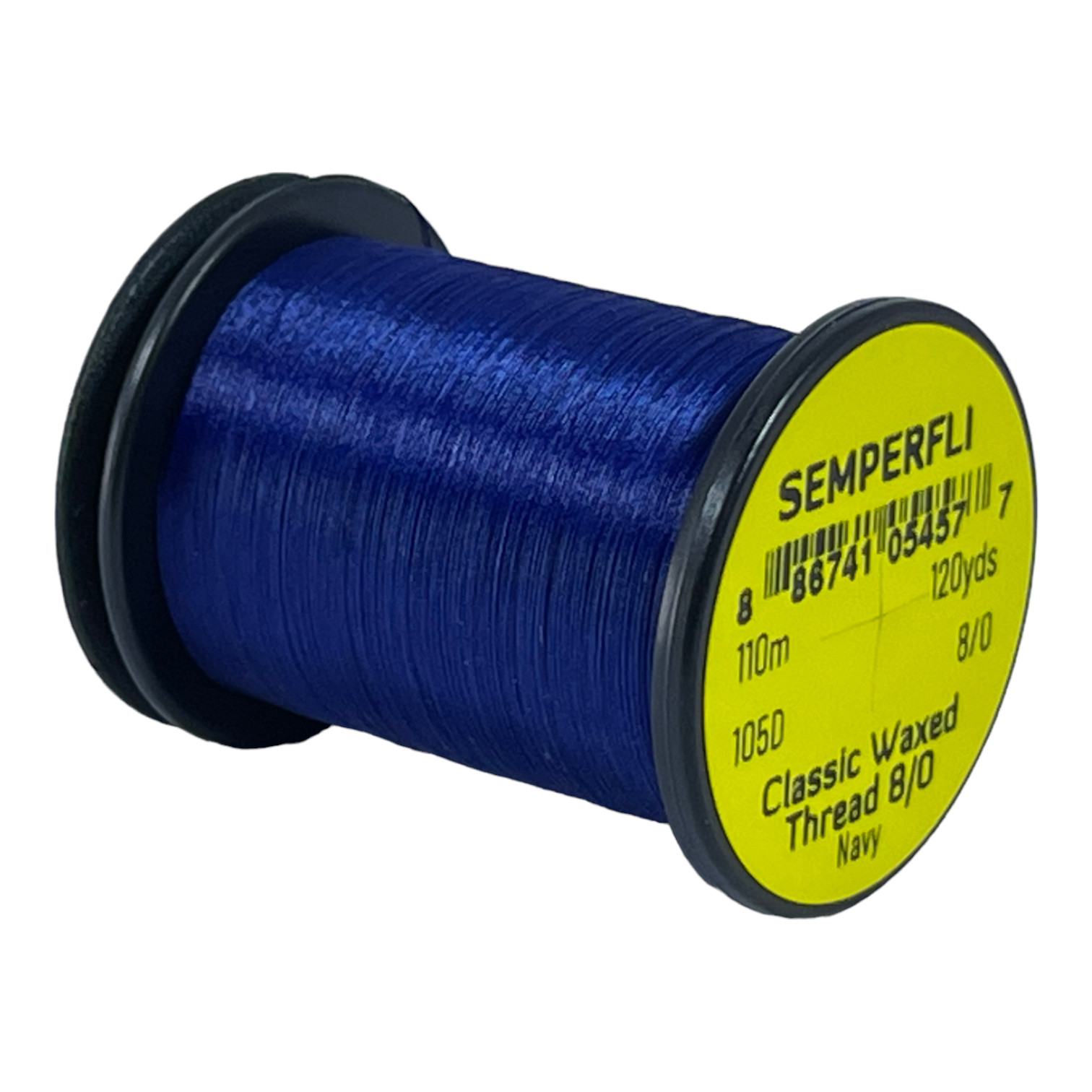 Semperfli Classic Waxed Thread 8/0 110m (120 Yards) Navy