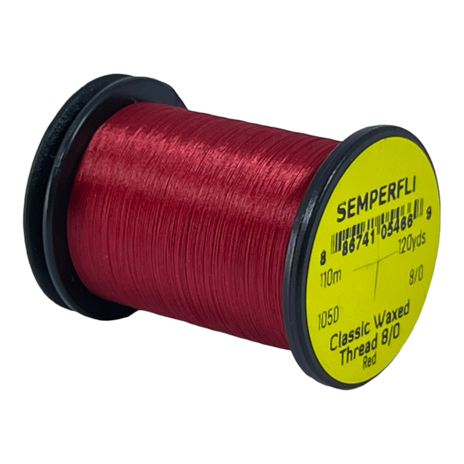 Semperfli Classic Waxed Thread 8/0 110m (120 Yards) Red