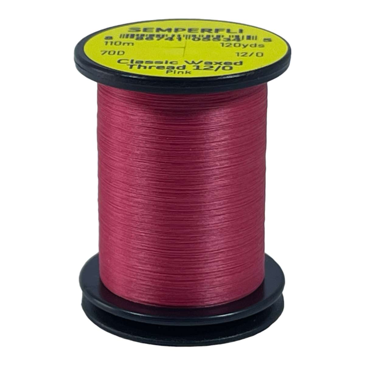 Classic Waxed Thread 12/0 110m (120 Yards) Pink