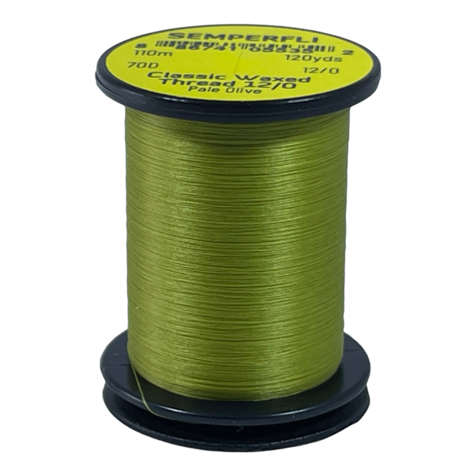 Semperfli Classic Waxed Thread 12/0 110m (120 Yards) Pale Olive