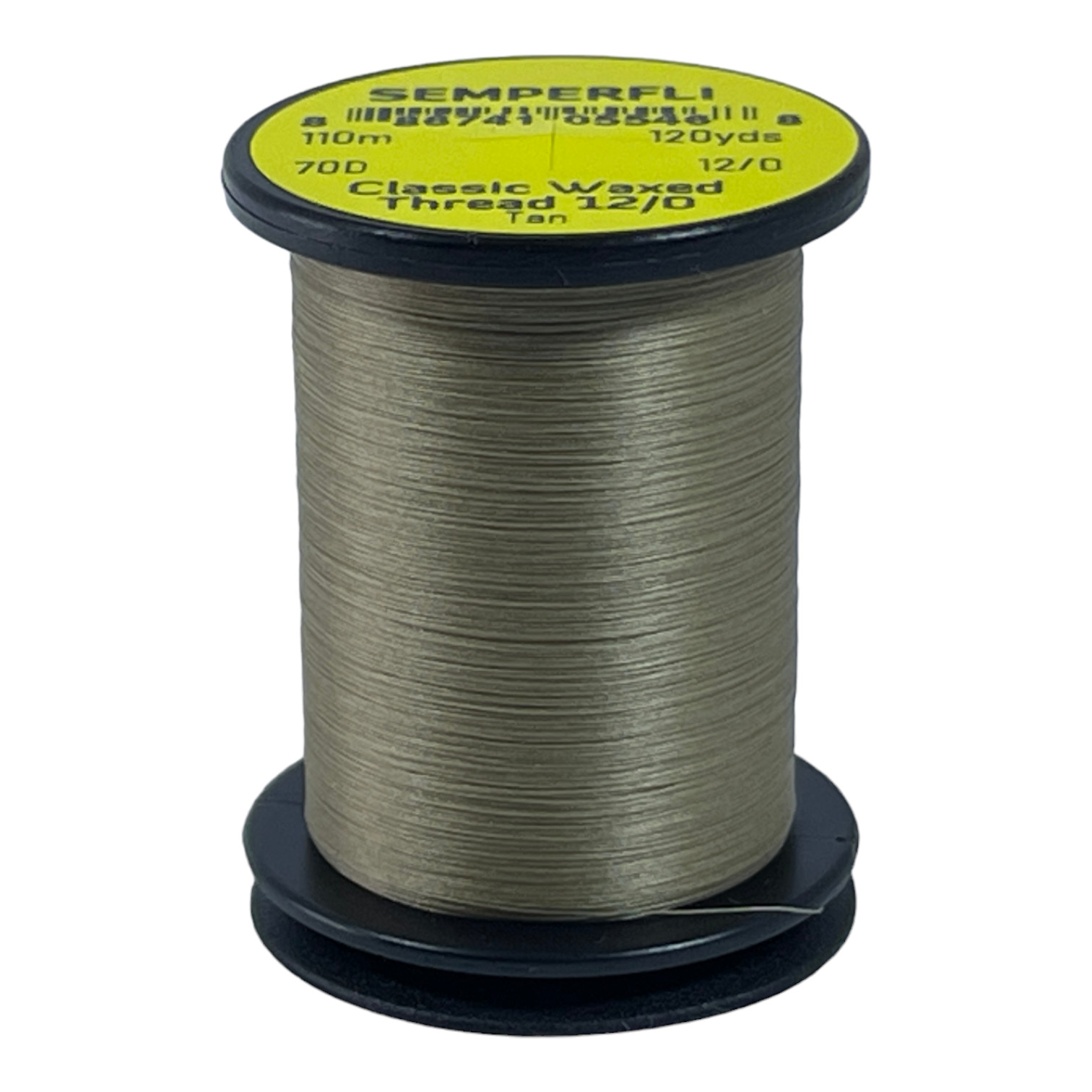 Semperfli Classic Waxed Thread 12/0 110m (120 Yards) Tan