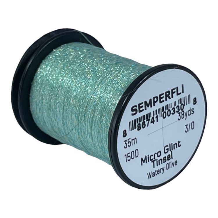 Semperfli Micro Glint Nymph Tinsel Watery Olive