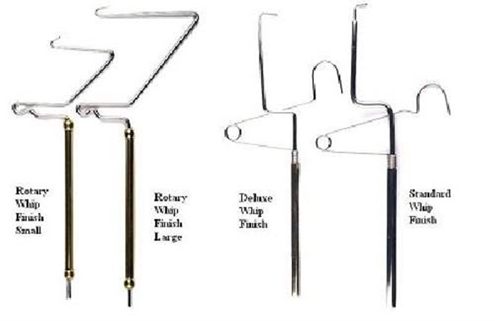 Fly Fishing - Tools used in fly tying. This image shows the basic