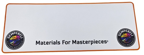 Foam Vice & Display Mat - Materials For Masterpieces White