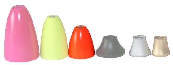 Tubeology Spares Aluminium Coneheads Baby   Fluorescent Orange