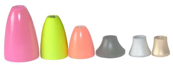 Tubeology Spares Aluminium Coneheads Small   Fluorescent Yellow