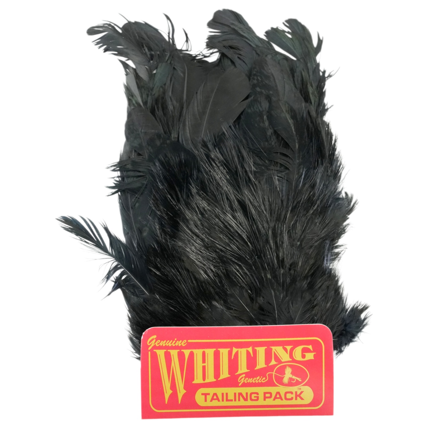 Whiting Coq de Leon Mayfly Tailing Pack Badger dyed Black