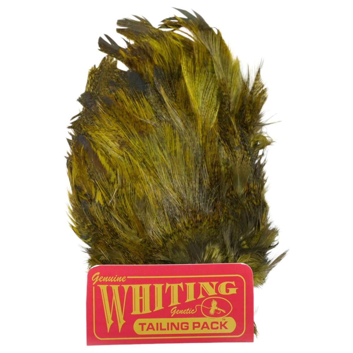 Whiting Coq de Leon Mayfly Tailing Pack Badger dyed Olive