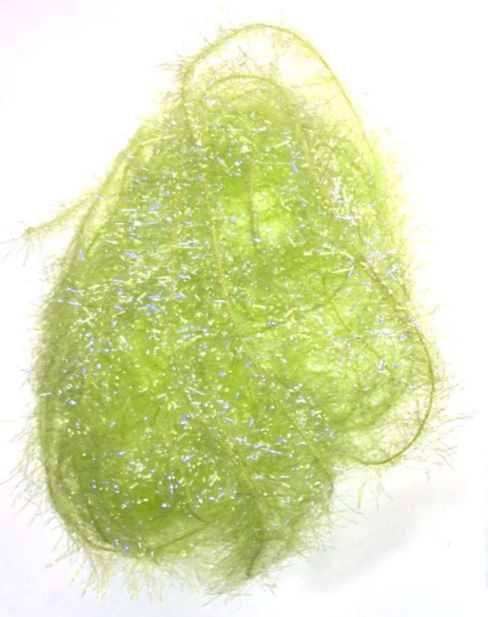 15mm Competition UV Chenille Lemon Lime