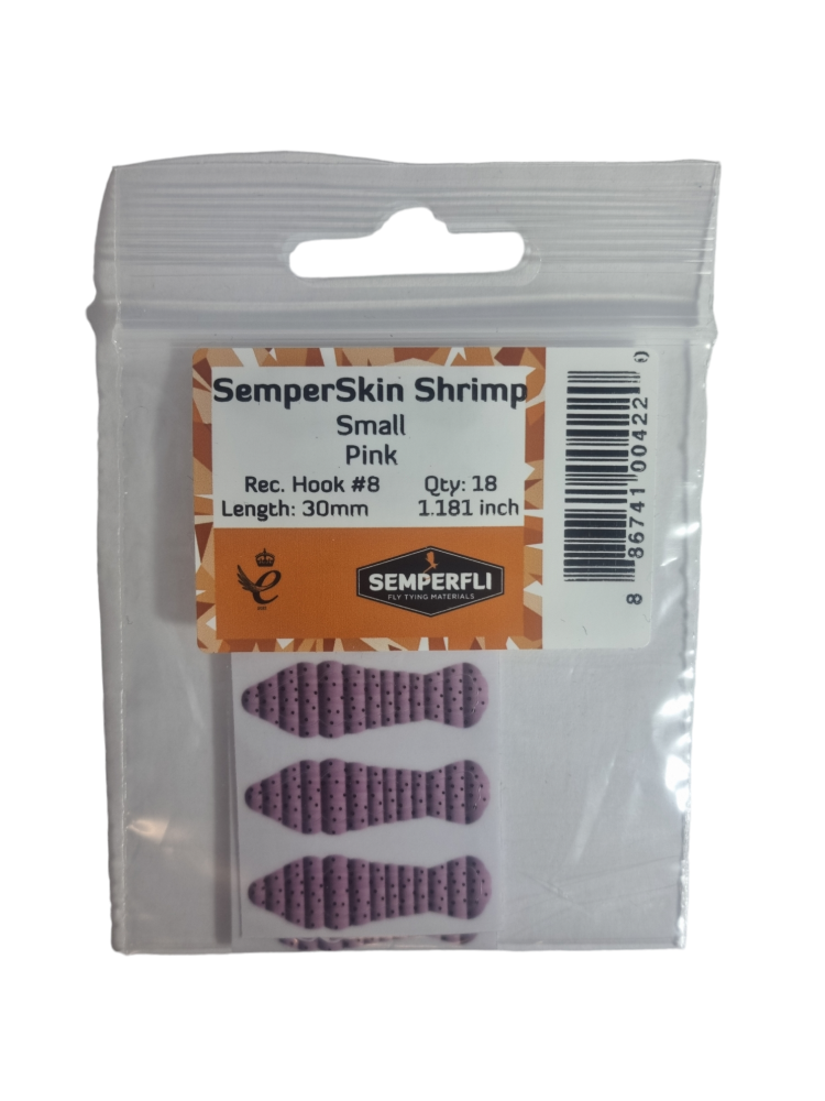 SemperSkin Shrimp Small (Hook #8) Shrimp Pink